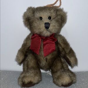 Bombay Plush Bear with Red Accents